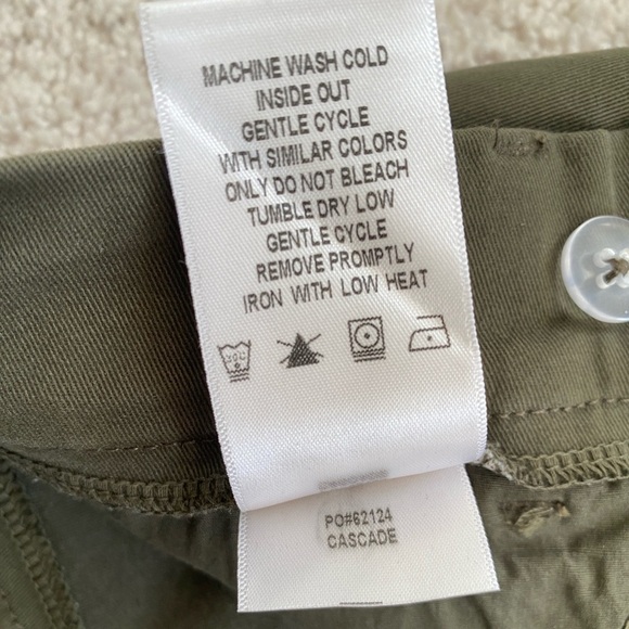 Level 99 Jeans Wide Leg Pants Cascade Olive Green Women’s Size 26 NWT - Picture 6 of 7